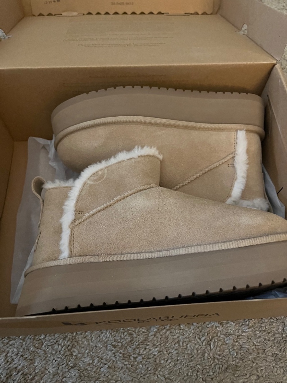 Koola Ultra Mini Platform Boots - Picture 6 of 7